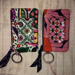 Two Vera Bradley Wallets